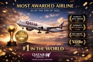 The World’s Most Awarded Airline as of the End of 2025