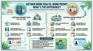 Vietnam Work Visa vs Work Permit: What’s the Difference?